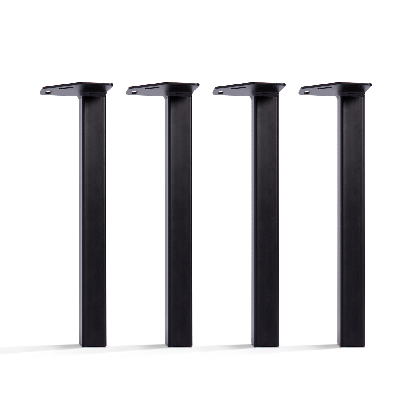 4x Straight Tube Metal Table Legs
