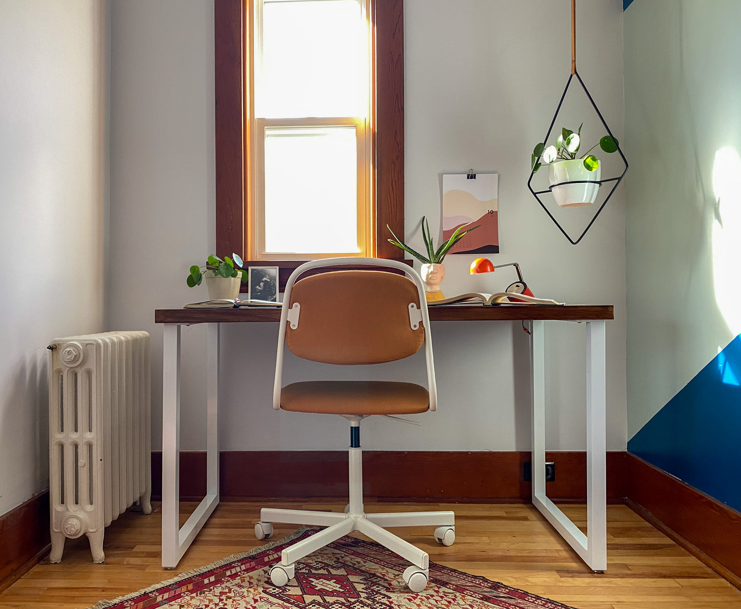 2x U-Frame Metal Table Legs