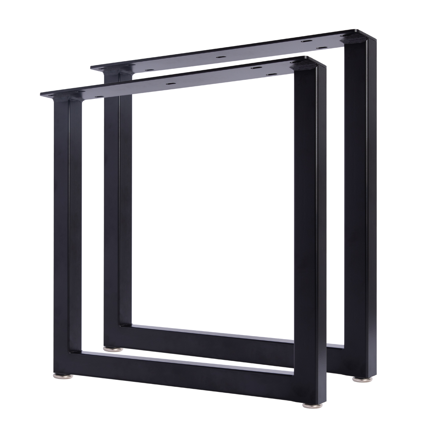 2x U-Frame Metal Table Legs
