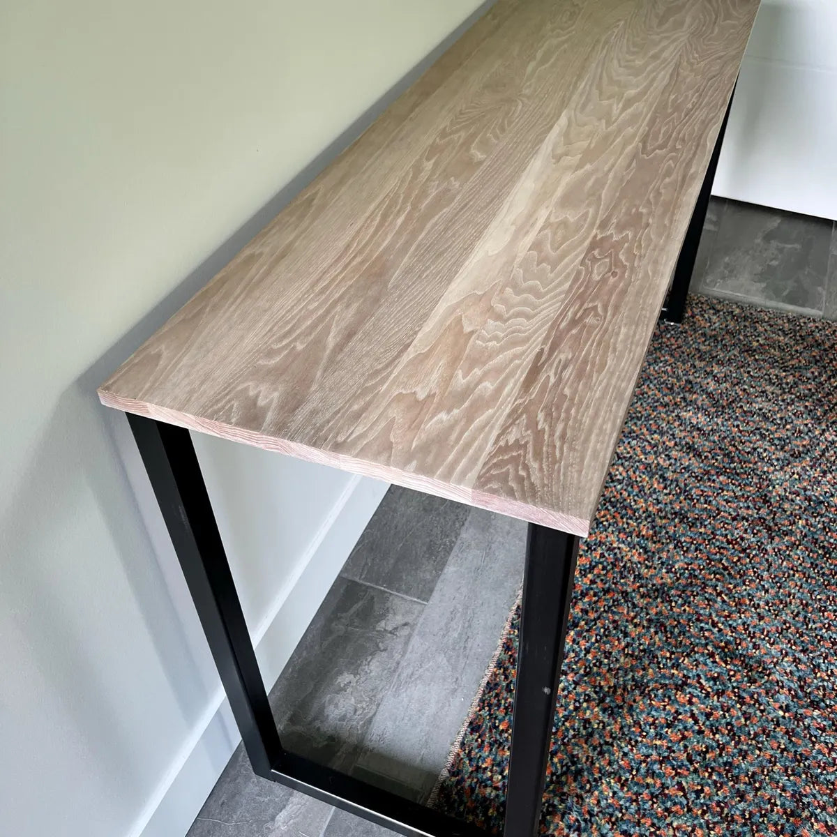 2x U-Frame Metal Table Legs