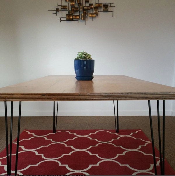 3-Rod Hairpin Leg Set Table Leg Keelson